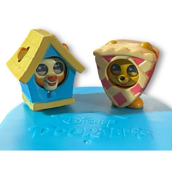 Disney Other - Tigger In House (Rare) & Pooh In Pie (Rare) Costume Cuties Doorables Disney Lot